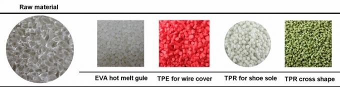 TPR/TPU/TPE/EVA/SBS 열가소성 탄성 중합체 수중 작은 알모양으로 하기 기계