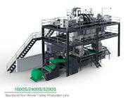 CE Approved Non Woven Fabric Manufacturing Machine With PP Chips Raw Material 