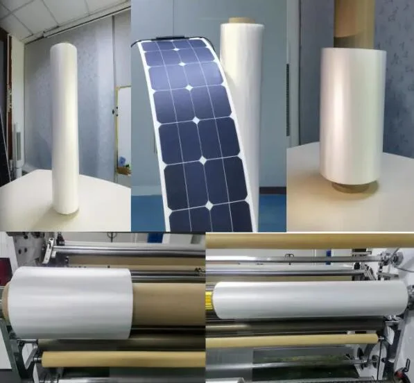 태양 셀패널 캡슐화 제작을 위해 사용되는 에바 포 3 층 필름 압출 기계