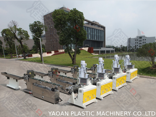 PVC 의학 물결 모양 관 밀어남 선, 플라스틱 관 제조 기계