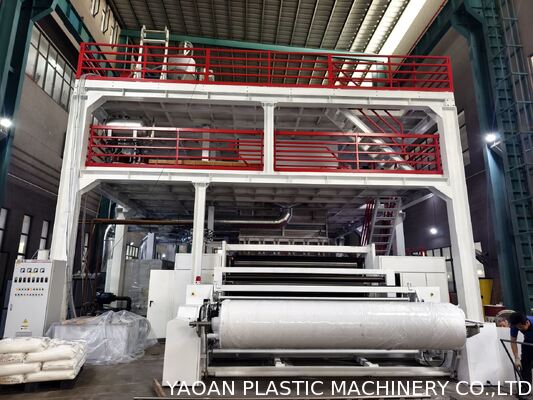 1600mm 2400mm 3200mm 생산용 고출력 및 첨단 기술 PP 스펀본 부직포 기계